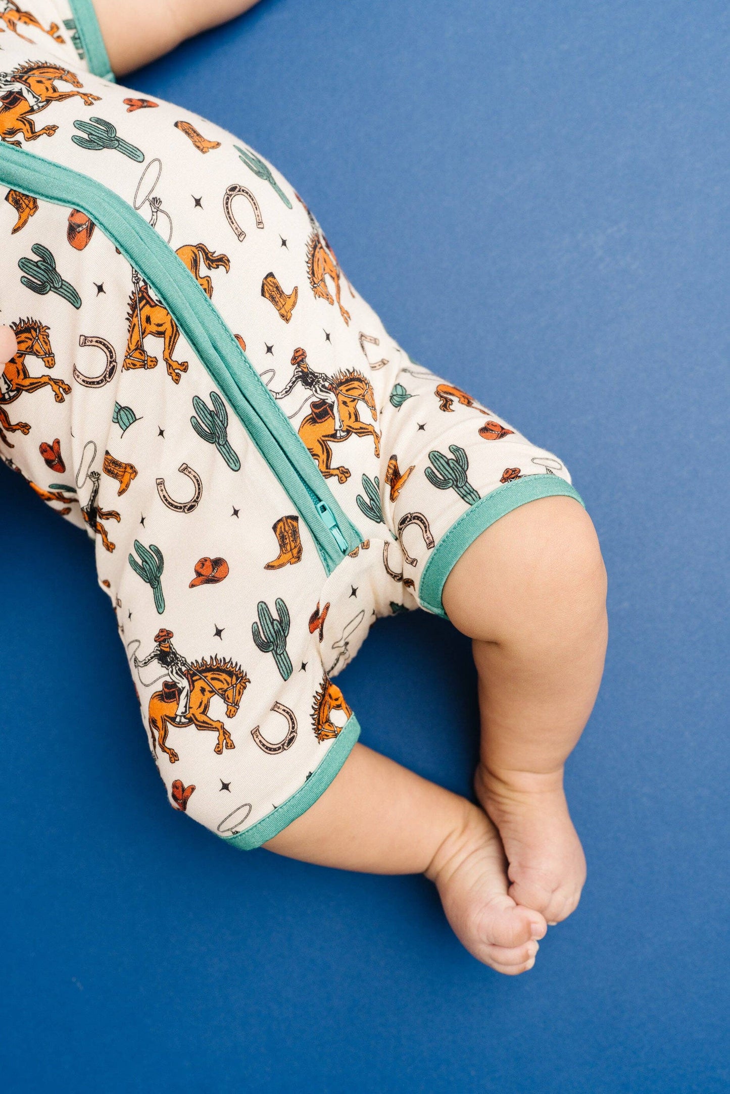 Rodeo Rider Bamboo Short Romper