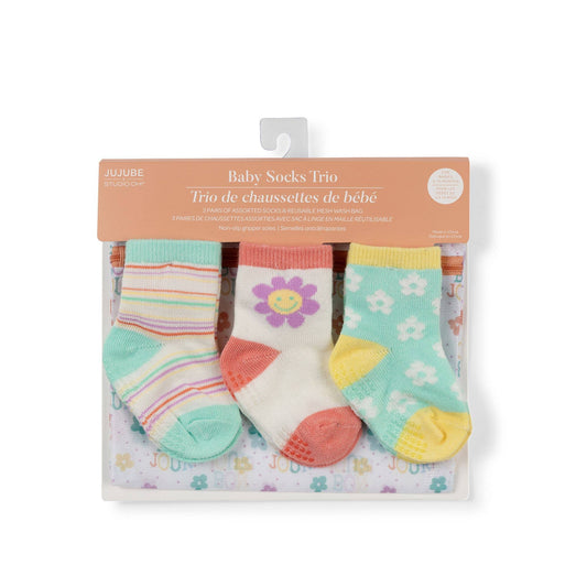 Baby Socks Trio  Bonjour Bébé