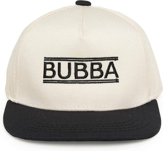 Kids/Baby Two Tone Vintage Cap - Bubba - Black/Beige